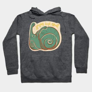 Gender isn’t real snail Hoodie